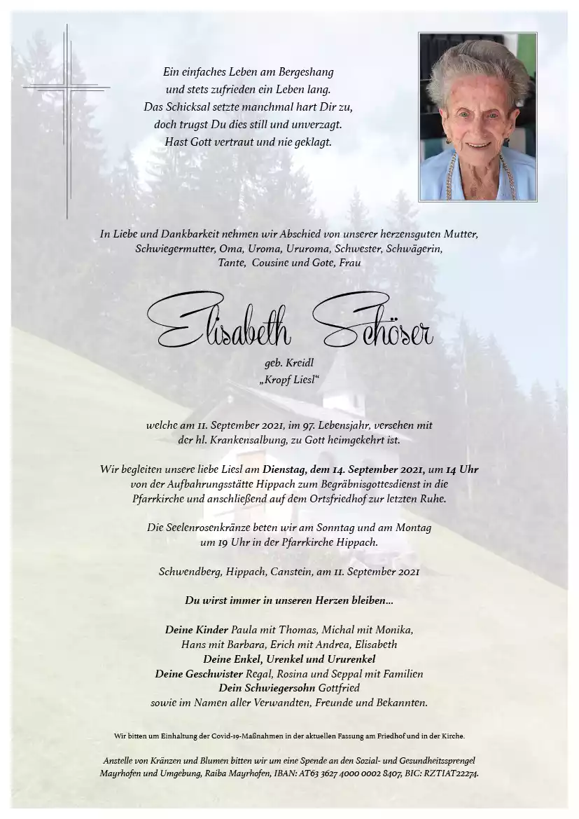 Parte von Elisabeth Schöser